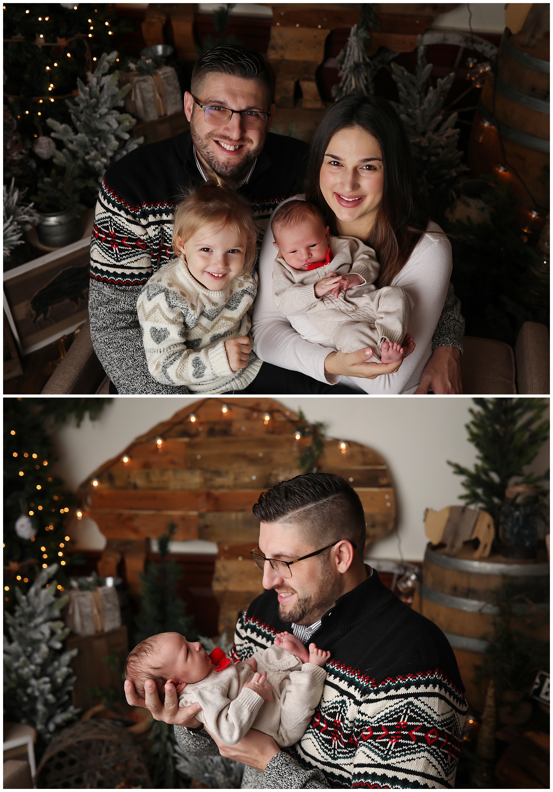 Buffalo Winter Newborn Portrait Session - Jessica Popovich Photography