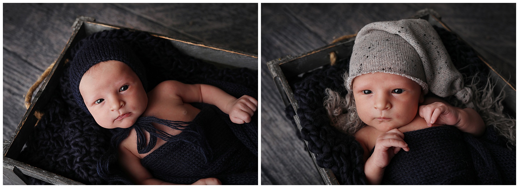 Buffalo Winter Newborn Portrait Session - Jessica Popovich Photography